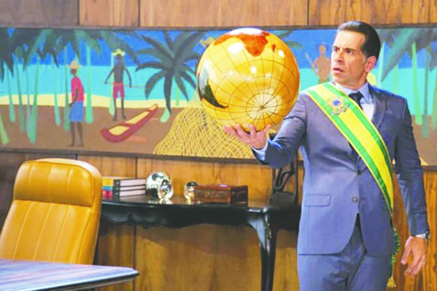 Macaque in the trees