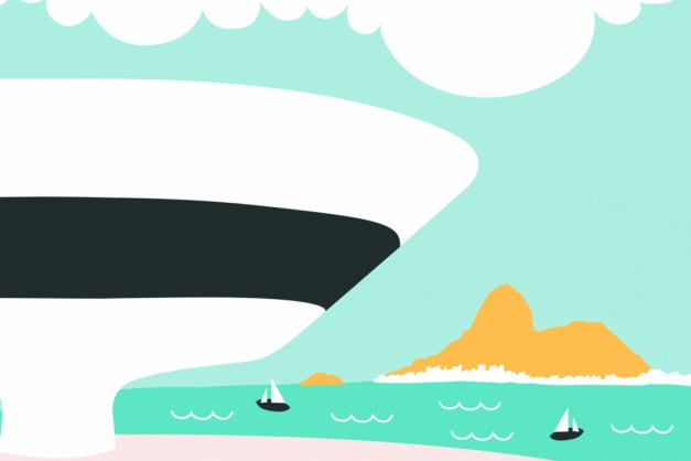 Macaque in the trees