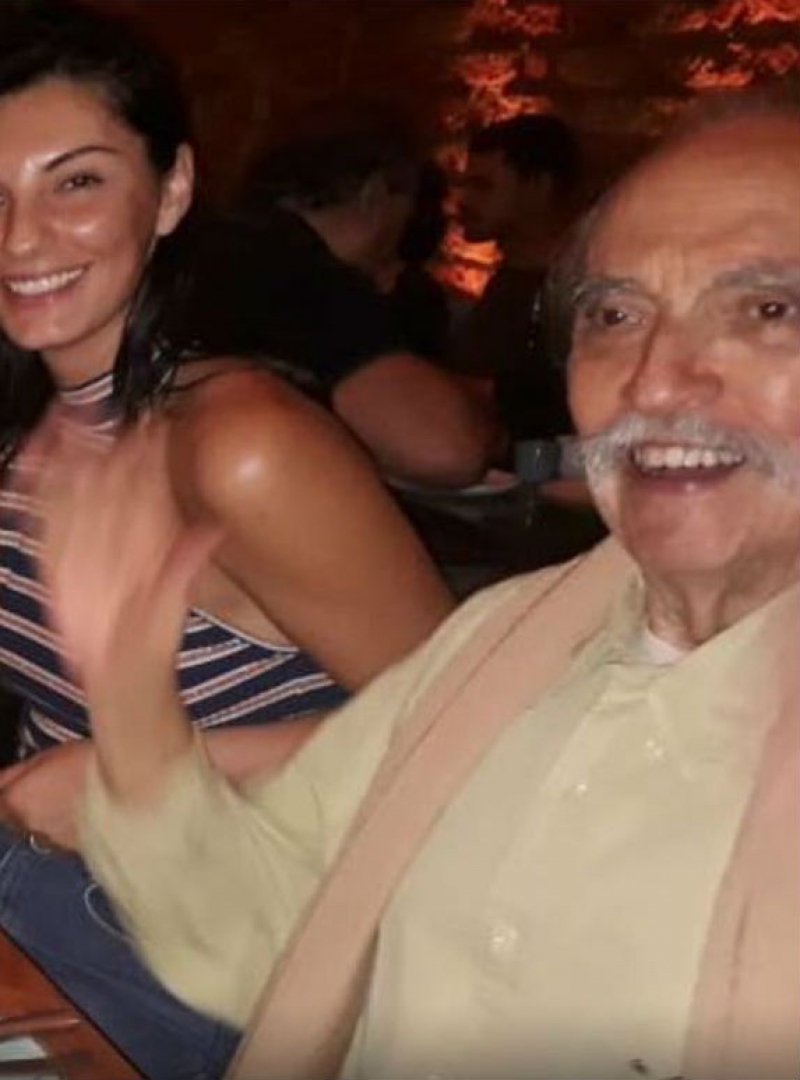 Macaque in the trees