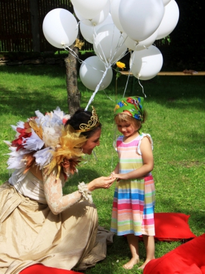 Macaque in the trees