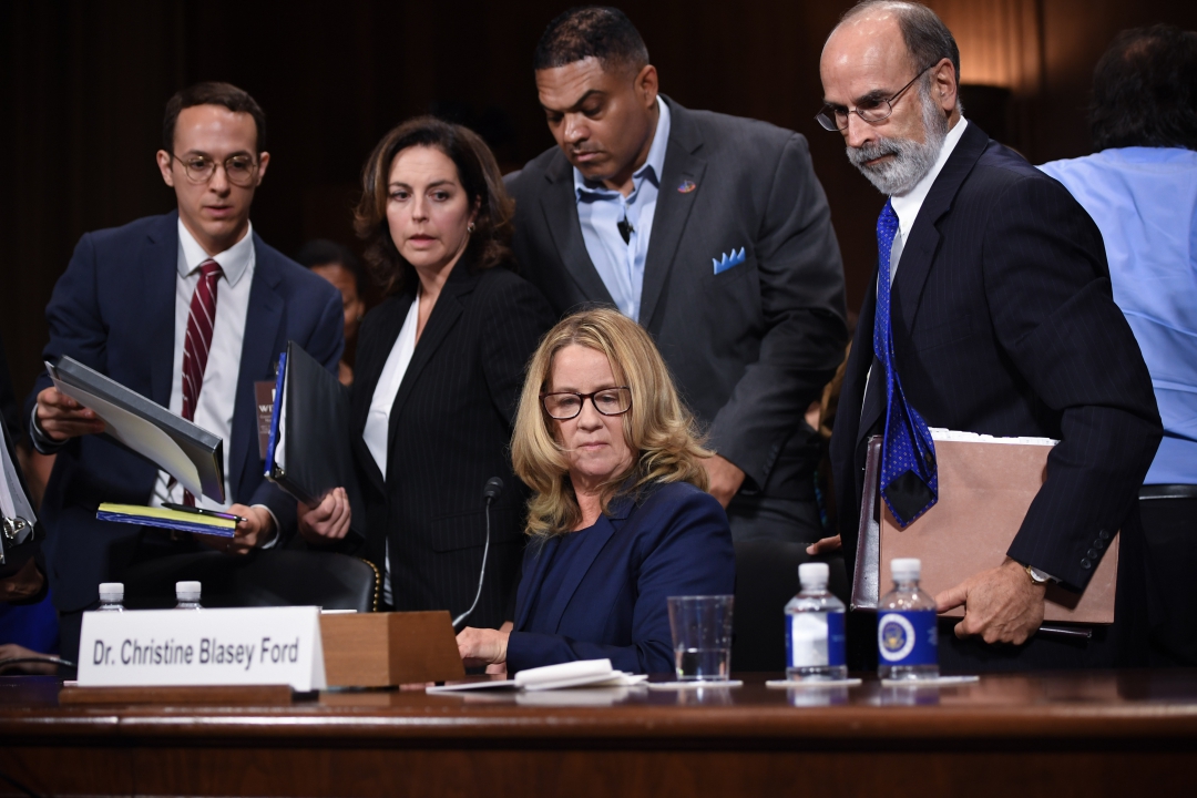 Christine Blasey Ford (Foto: AFP PHOTO / Jose Luis Magana, )