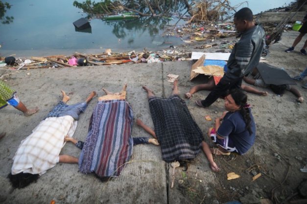 Macaque in the trees