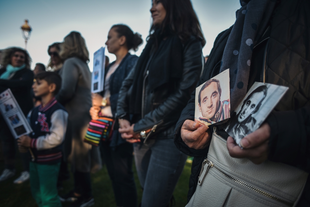 Homenagem nacional ao cantor Charles Aznavour (Foto: AFP PHOTO / LUCAS BARIOULET; Ludovic MARIN)