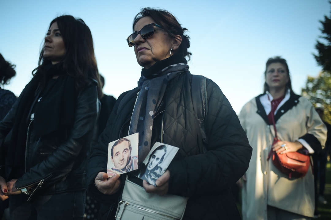 Homenagem nacional ao cantor Charles Aznavour (Foto: AFP PHOTO / LUCAS BARIOULET; Ludovic MARIN)