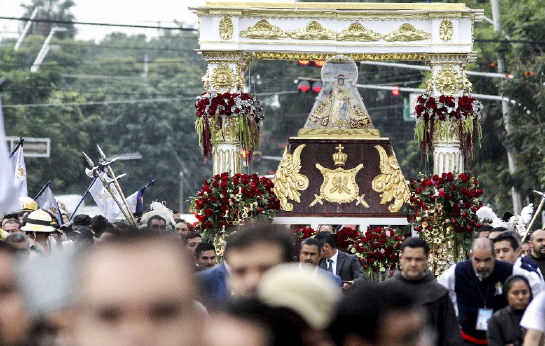 Festa da Virgem de Zapopan (Foto: ULISES RUIZ / AFP)