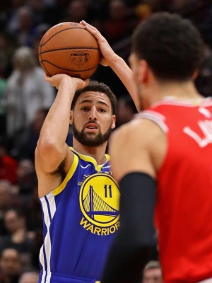 Klay Thompson Macaque in the trees