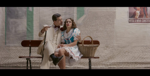 Macaque in the trees