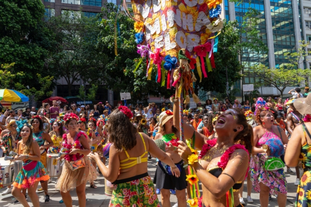 Macaque in the trees