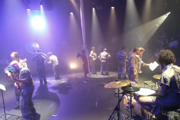 Macaque in the trees