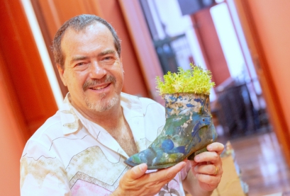 Macaque in the trees