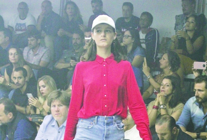 Macaque in the trees