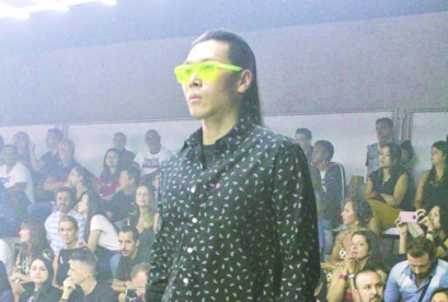 Macaque in the trees