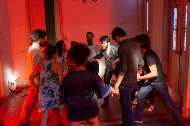 Macaque in the trees