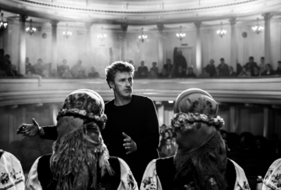 Macaque in the trees