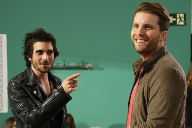 Macaque in the trees