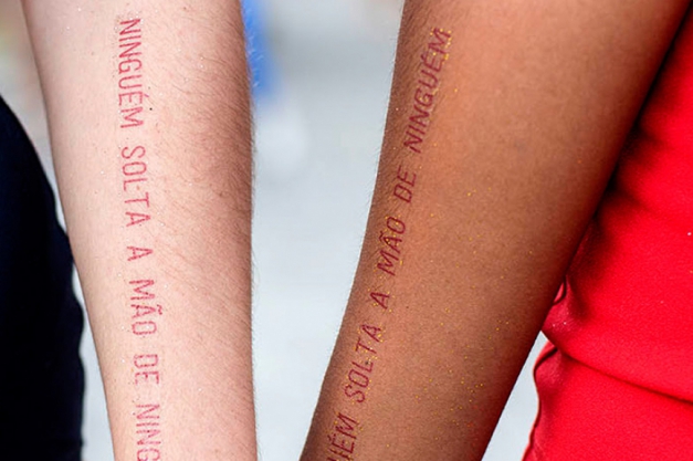 Macaque in the trees