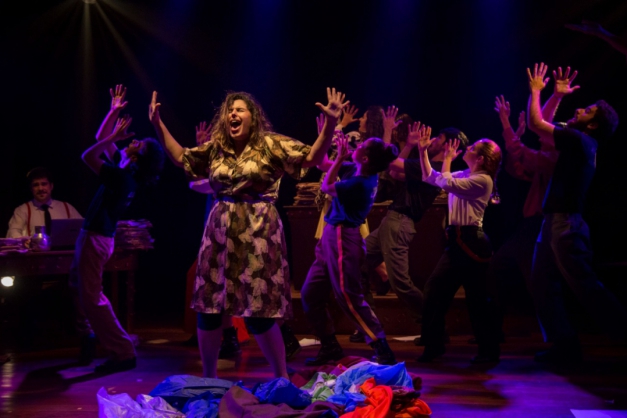 Macaque in the trees