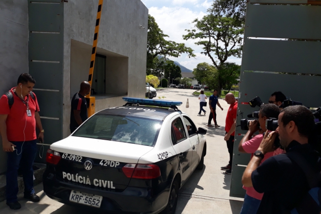 Macaque in the trees