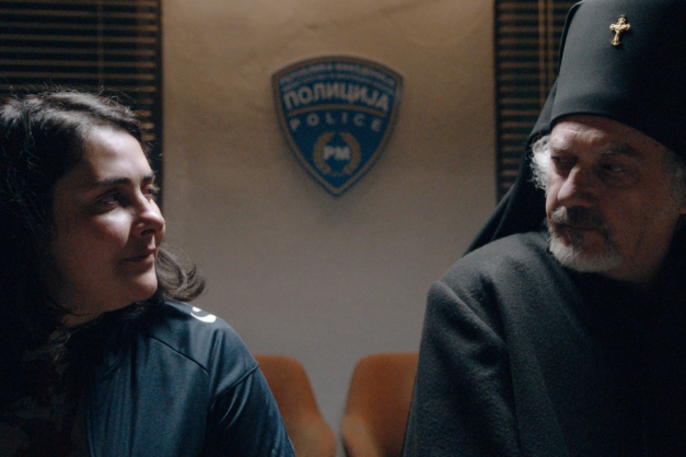 Macaque in the trees