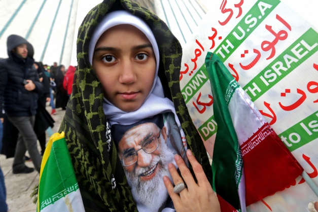 Macaque in the trees