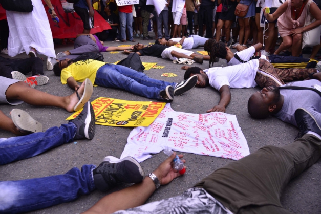 Macaque in the trees