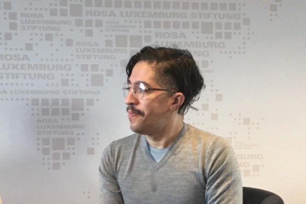 Macaque in the trees