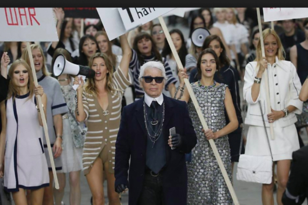 Macaque in the trees