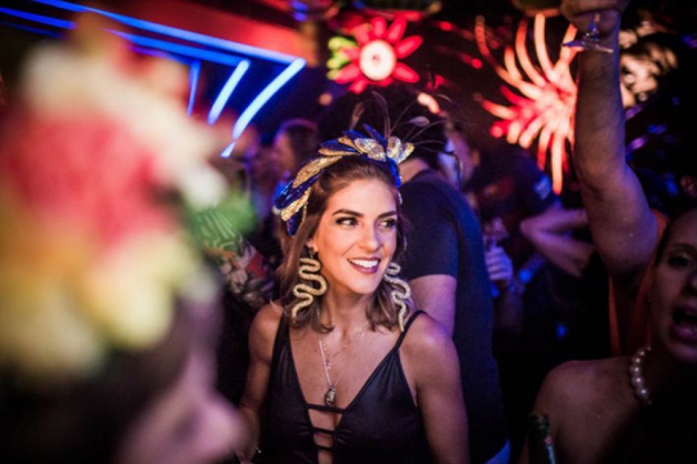 Macaque in the trees