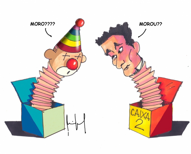 Macaque in the trees