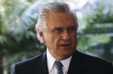 O governador Ronaldo Caiado