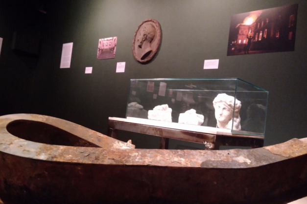 Macaque in the trees