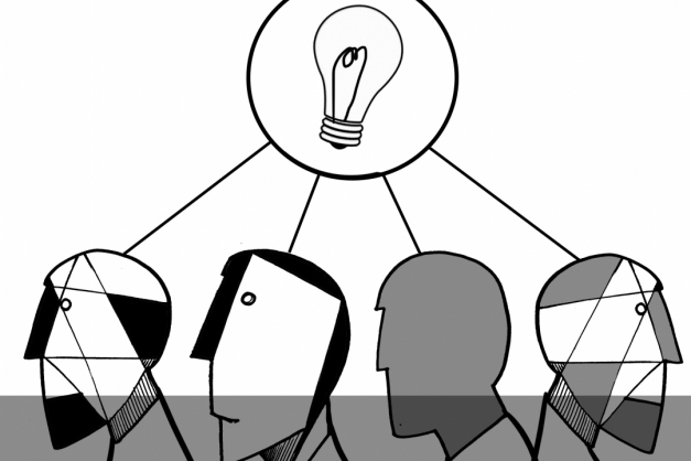 Macaque in the trees