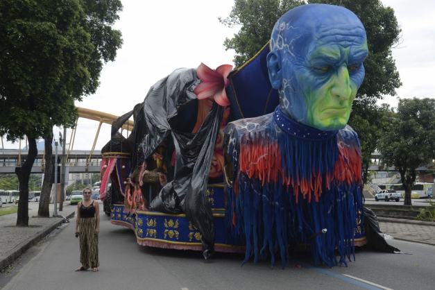 Macaque in the trees