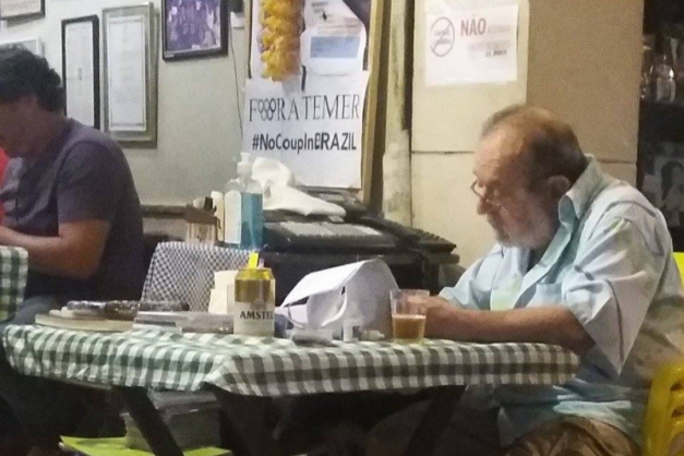 Macaque in the trees