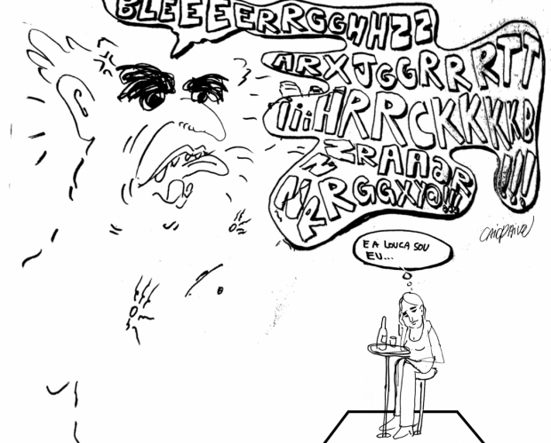 Macaque in the trees