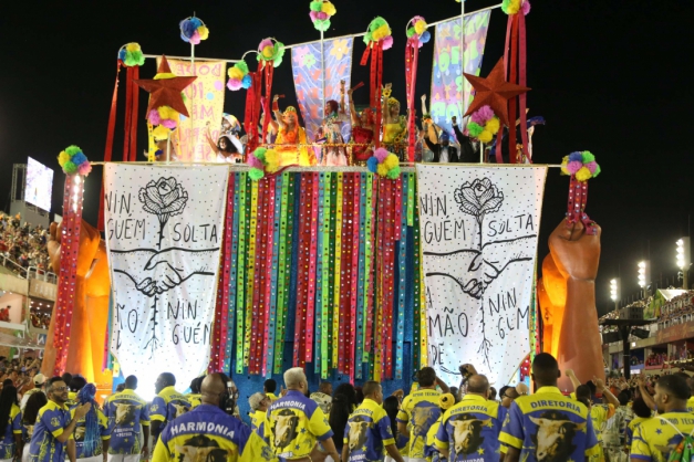 Macaque in the trees
