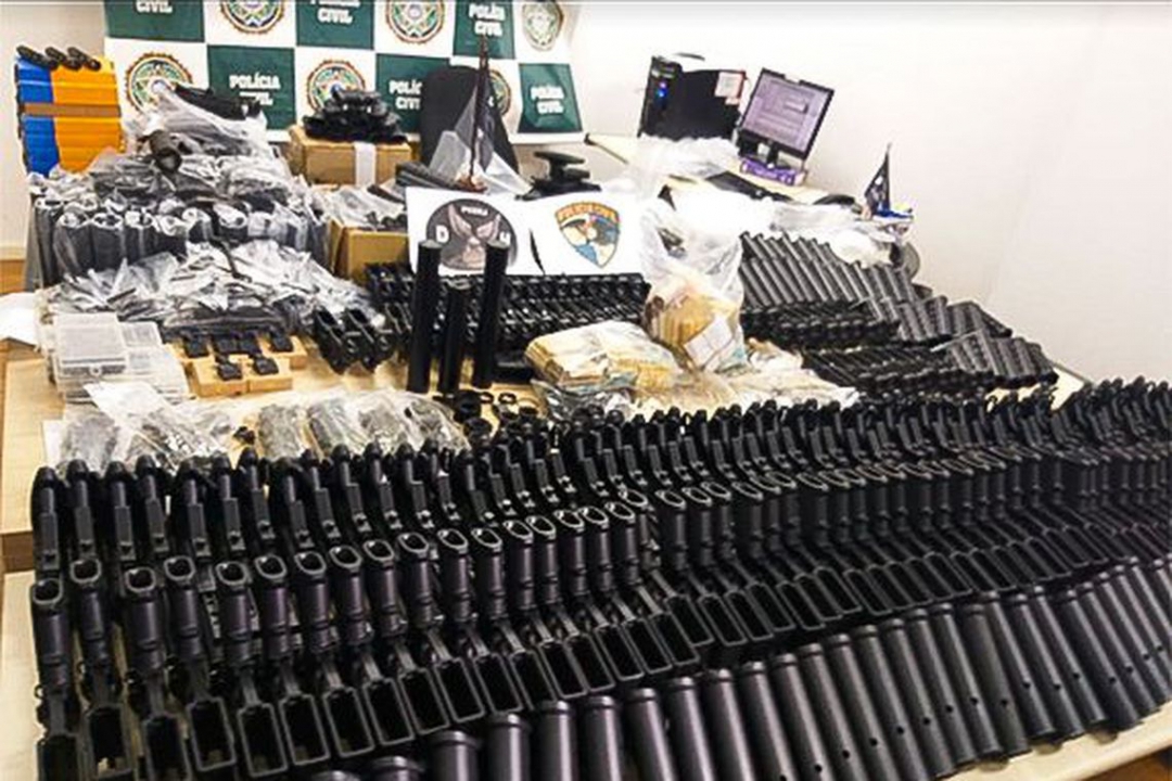 Divulgação Secretaria de Estado de Polícia Civil do Rio de Janeiro