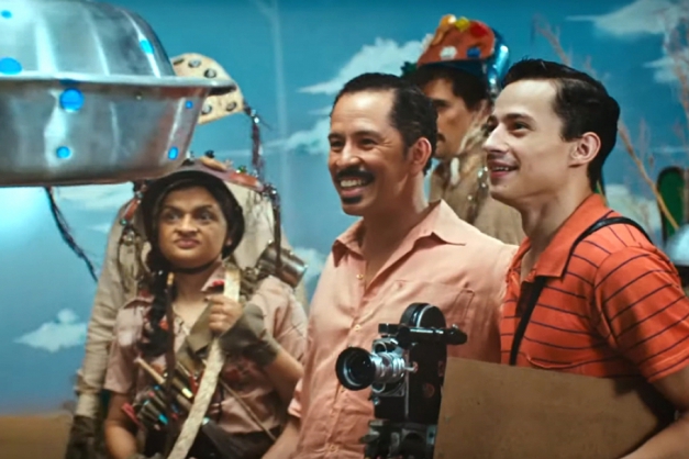 Macaque in the trees