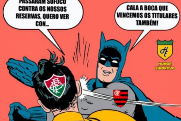 Zoação! Vinte memes que estão bombando nas redes sociais após a vitória do  Fluminense sobre o Flamengo - EXPLOSÃO TRICOLOR