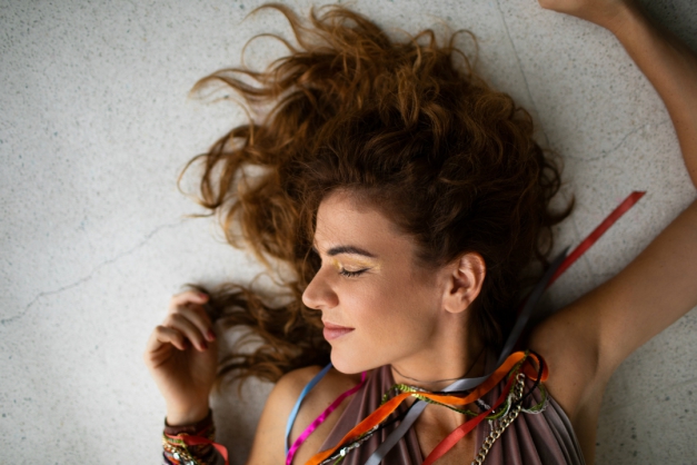 Macaque in the trees