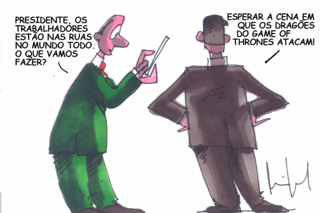 Macaque in the trees