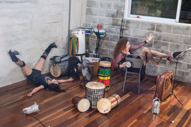 Macaque in the trees