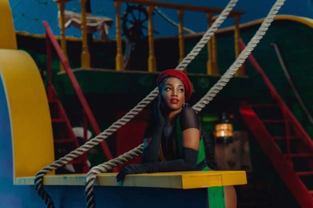 Macaque in the trees