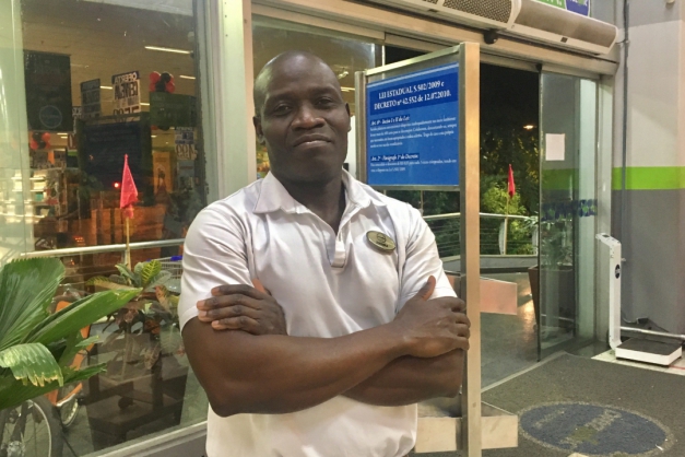 Macaque in the trees