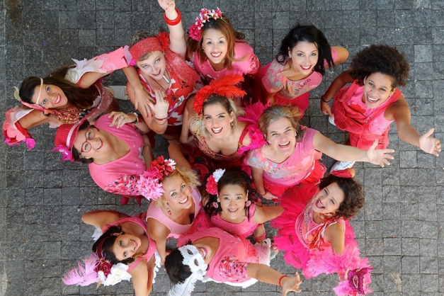 Macaque in the trees