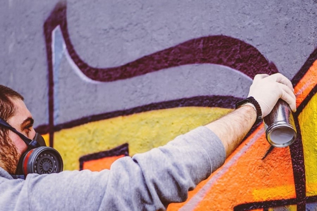 Macaque in the trees