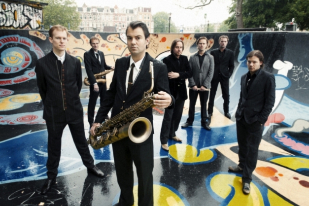 Macaque in the trees