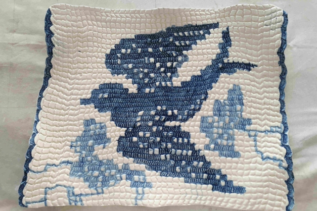 Macaque in the trees