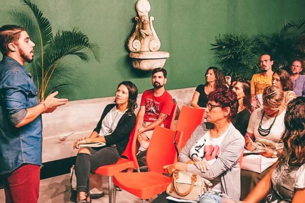 Macaque in the trees