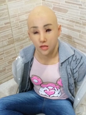 Macaque in the trees